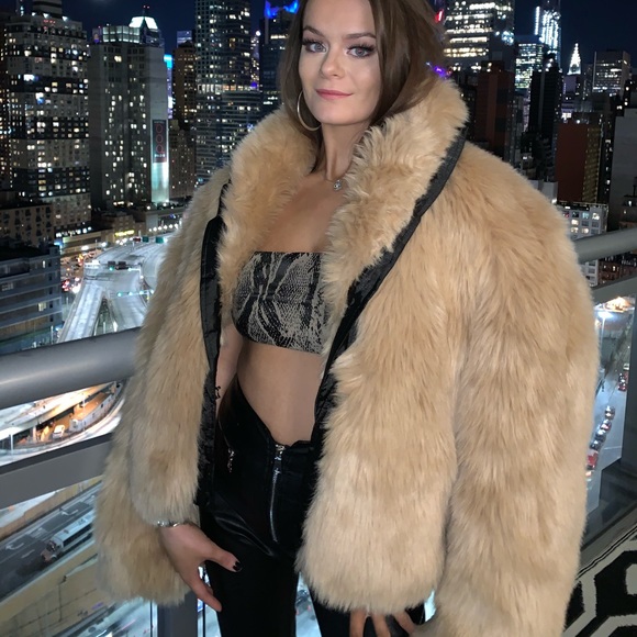I.AM.GIA Jackets & Blazers - I AM GIA FUR JACKET/COAT